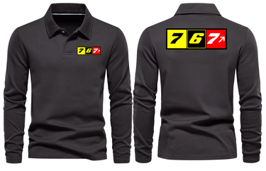 BOEING 767 LONG SLEEVE POLO